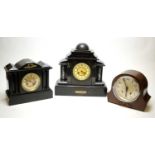 Three clocks