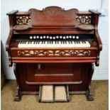 Early 20th C freestanding melodeon.