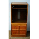 Mid Century teak music cabinet.