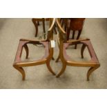 Six 20th Century mahogany Trafalgar chairs