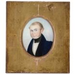 B* Woodley - portrait miniature