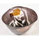 Glass bowl by Steven Newell