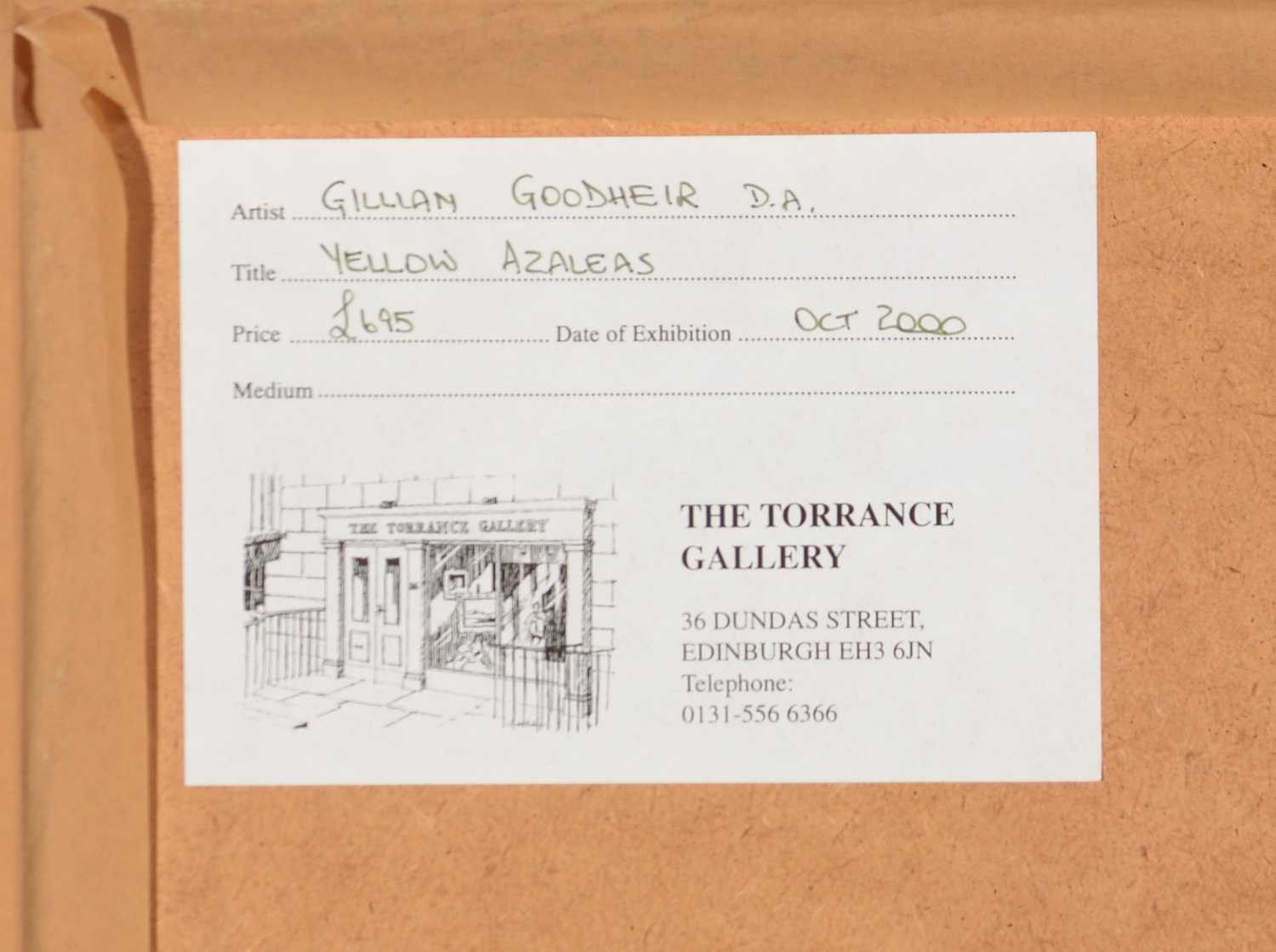 Gillian Goodheir -gouache - Image 4 of 4