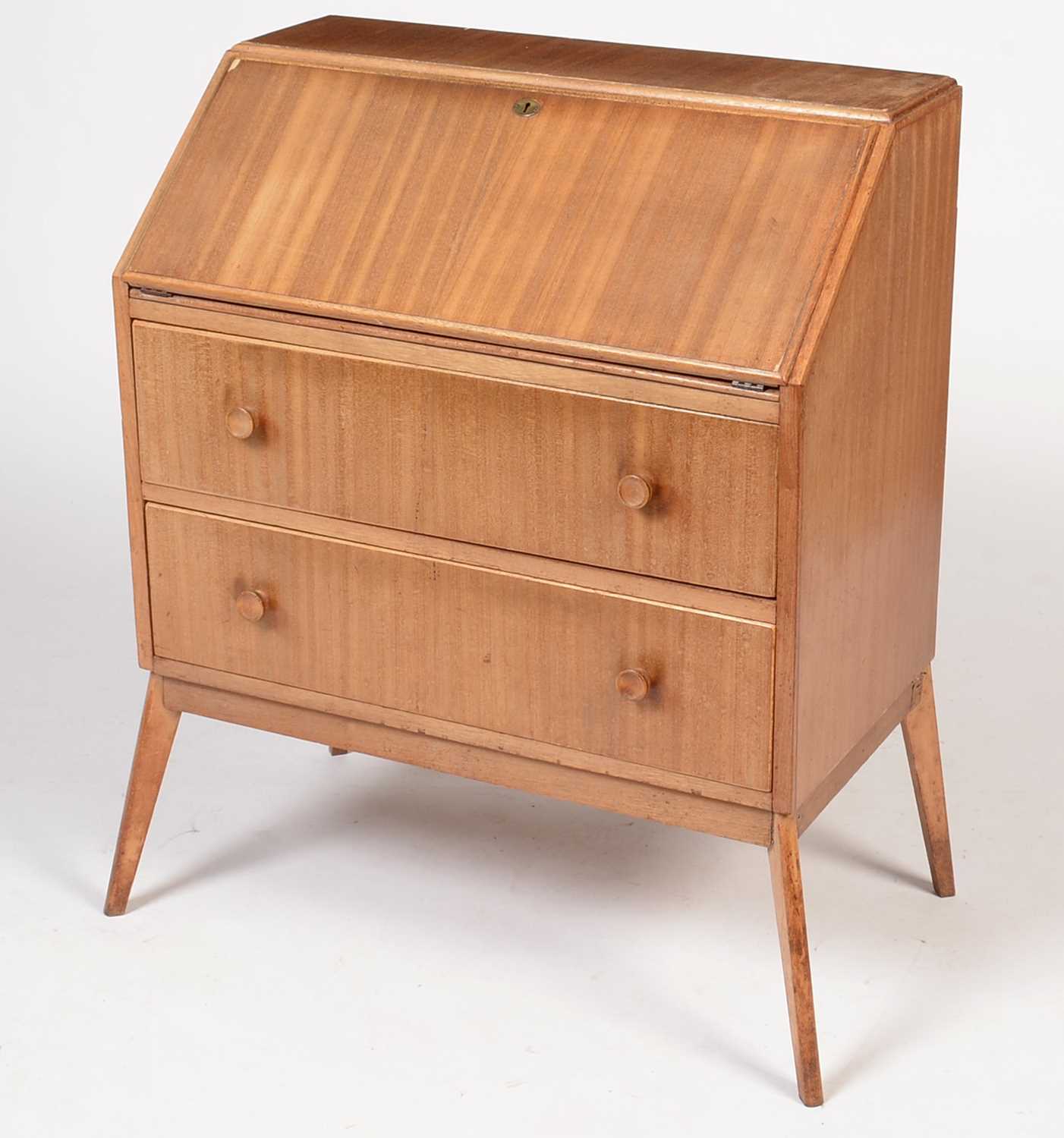 A mid 20th Century utility-style bureau