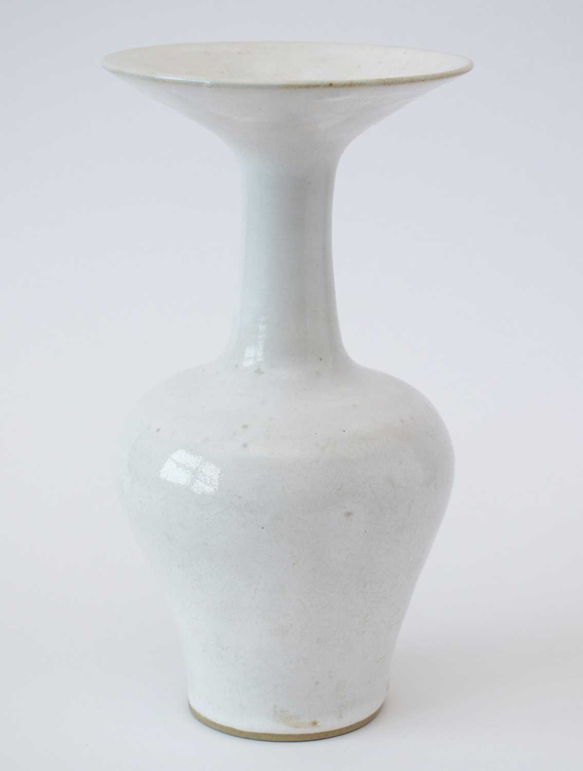 Lucie Rie large trumpet shaped vase - Image 4 of 9