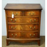 20th C George III style chest of drawers.