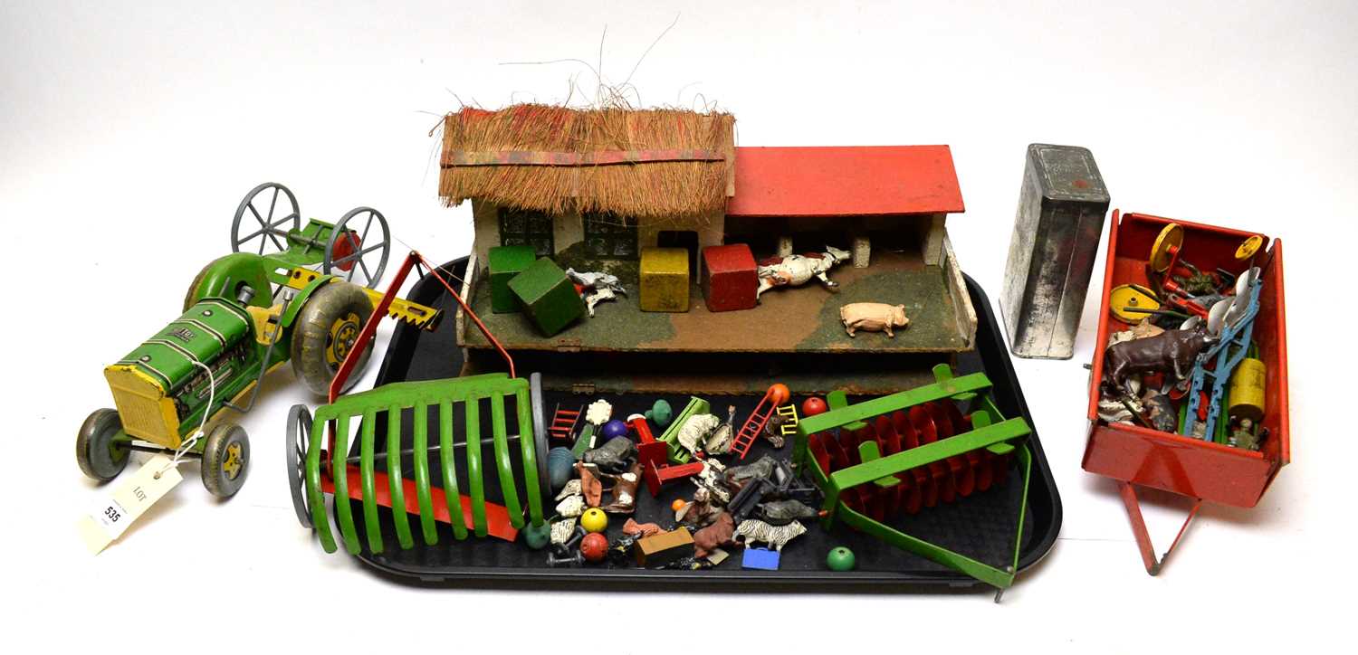 Mettoy and other model farm toys