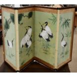 20th C Chinese table screen