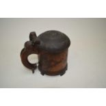 Norweigan covered peg tankard