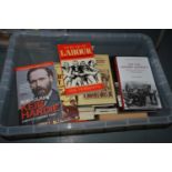 Selection of British political hardback history books