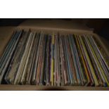 Selection of mixed vinyl LPs