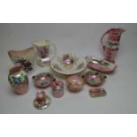 A selection of Maling ceramics