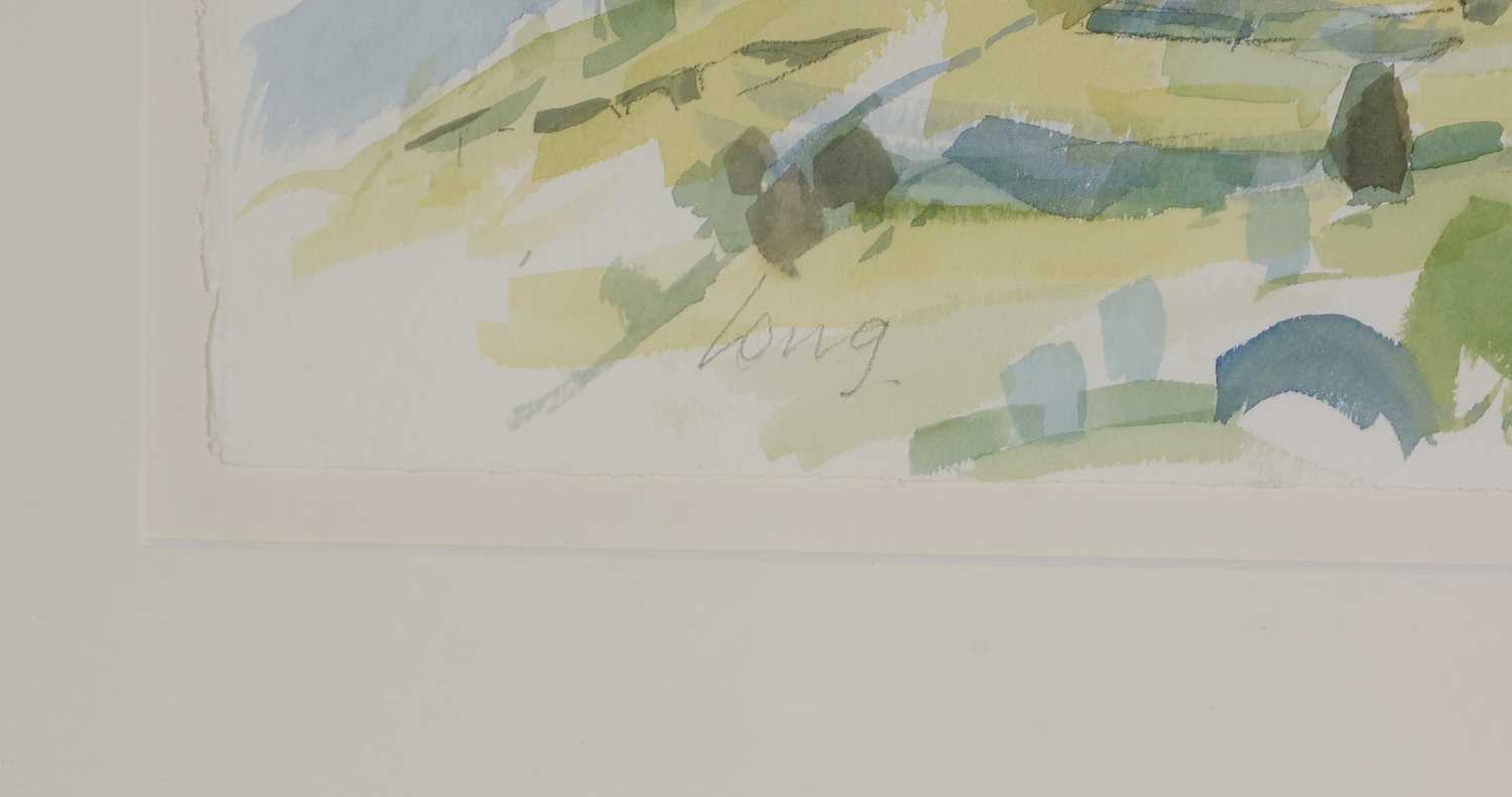 Ronald Long - watercolour - Image 4 of 4