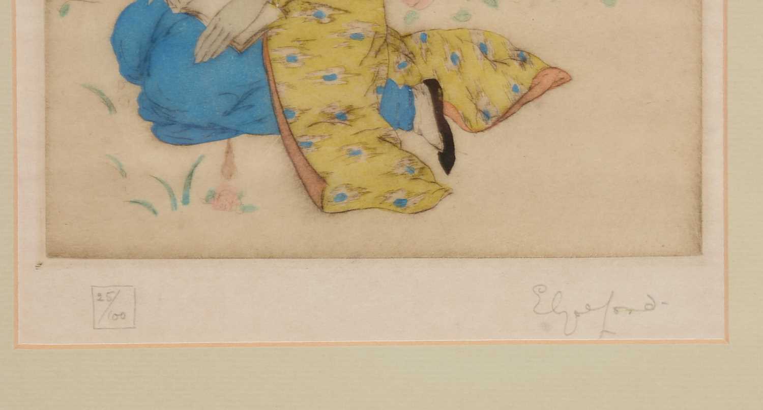 Elyse Ashe Lord - etching - Image 3 of 4