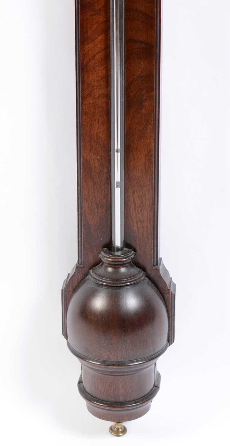 19th Century mahogany stick barometer - Image 6 of 6