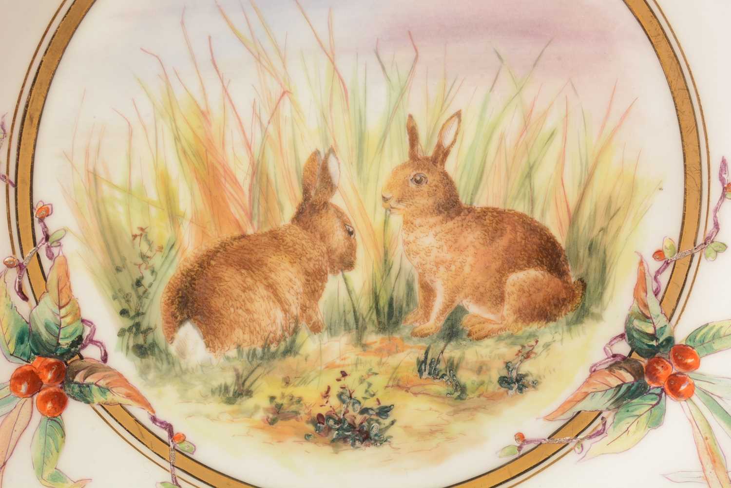 Two Royal Worcester dessert plates - Image 11 of 16