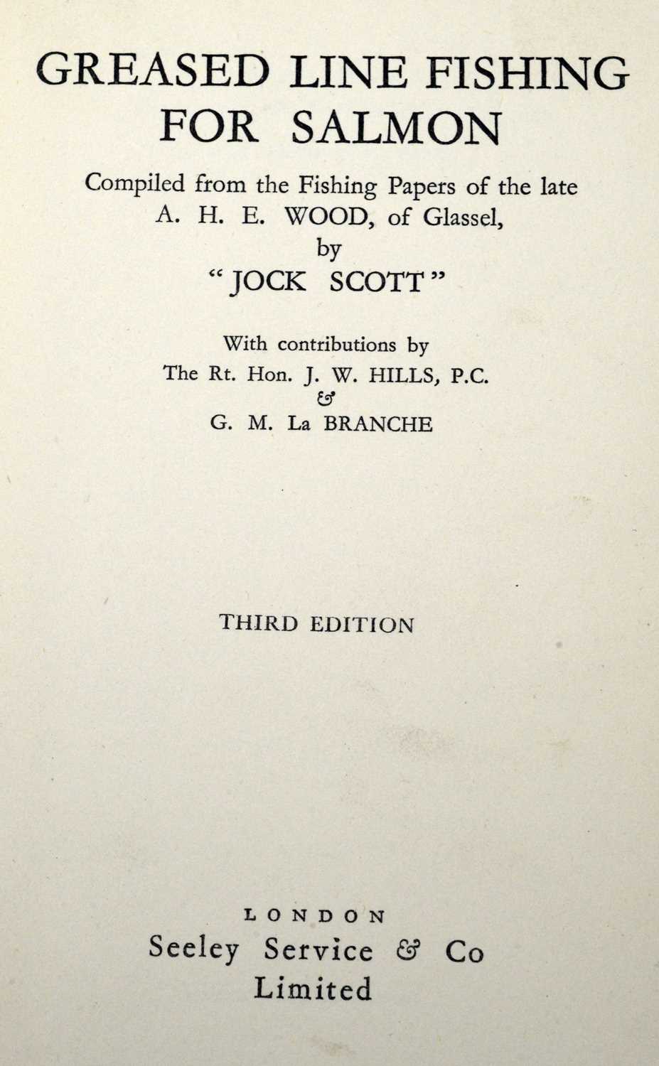 Balfour-Kinnear (G.P.R.) Catching Salmon and Sea-trout, and books on angling - Image 5 of 5