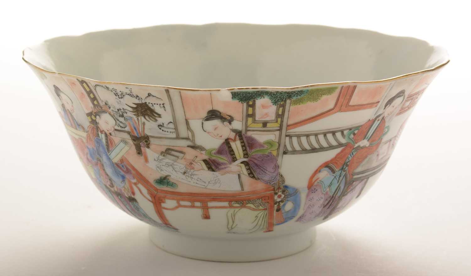 Pair of Chinese bowls and covers - Image 10 of 18