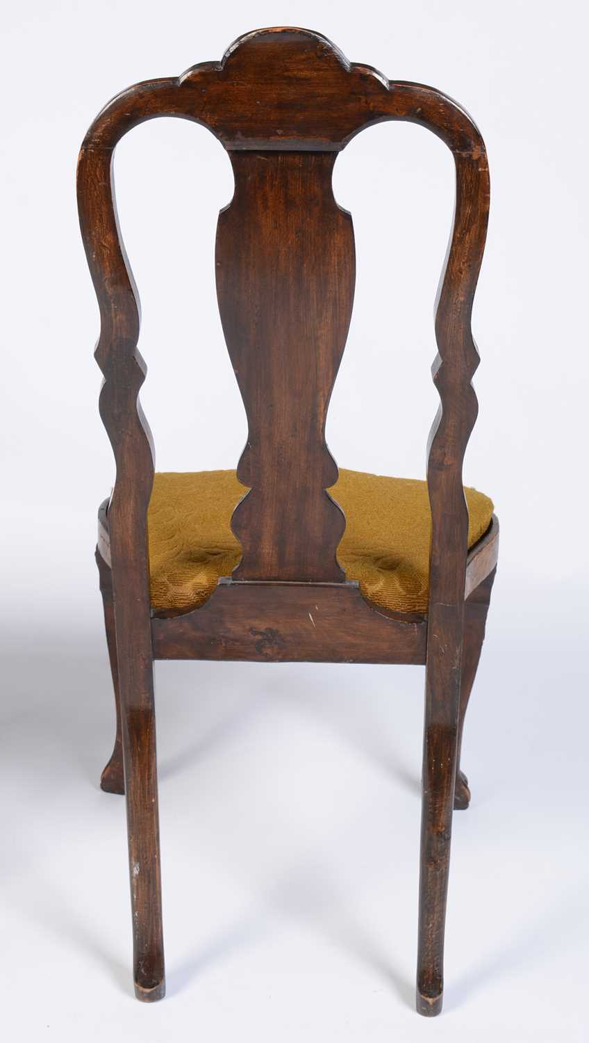 A pair of 18th Century Dutch marquetry dining chairs - Image 10 of 16