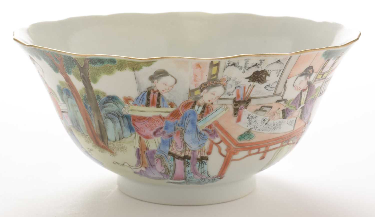 Pair of Chinese bowls and covers - Image 14 of 18