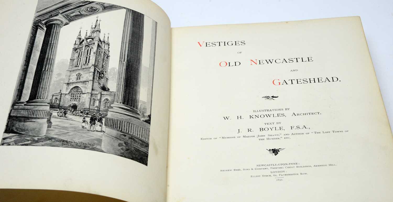 Two volumes of views of Newcastle upon Tyne - Image 2 of 4