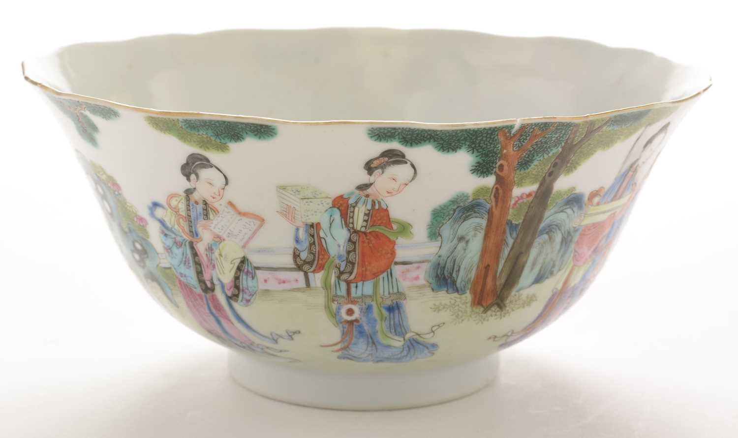 Pair of Chinese bowls and covers - Image 11 of 18