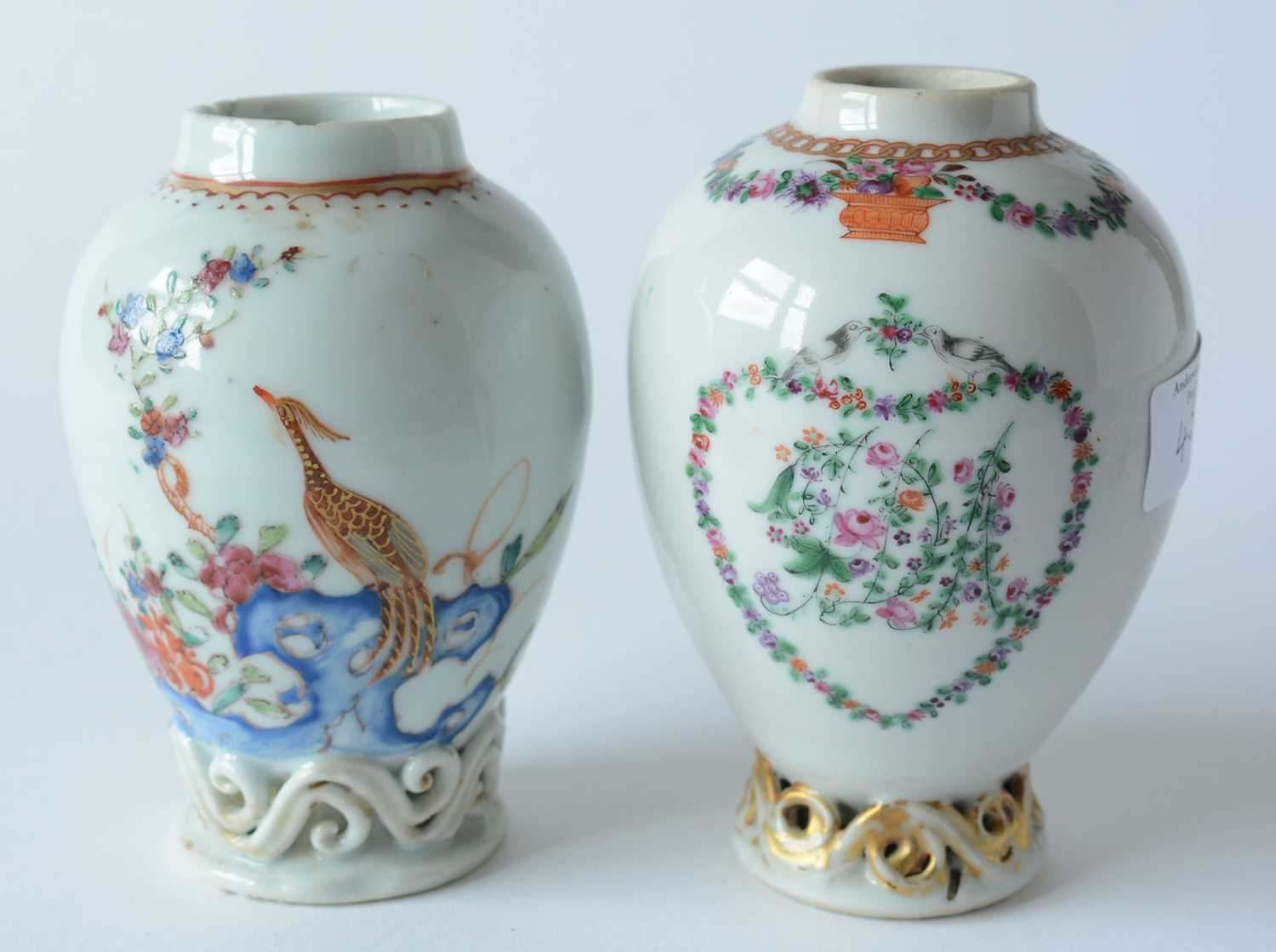 Two Chinese tea caddies, Qianlong - Image 12 of 13