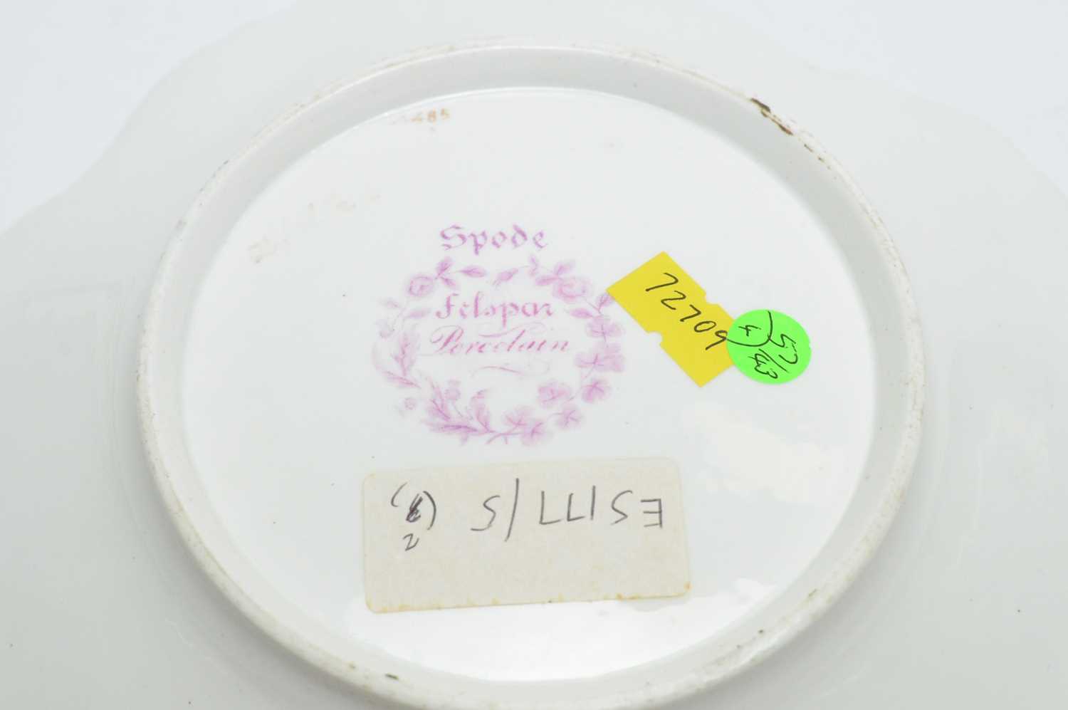 Two Spode dessert plates, two others - Image 6 of 10