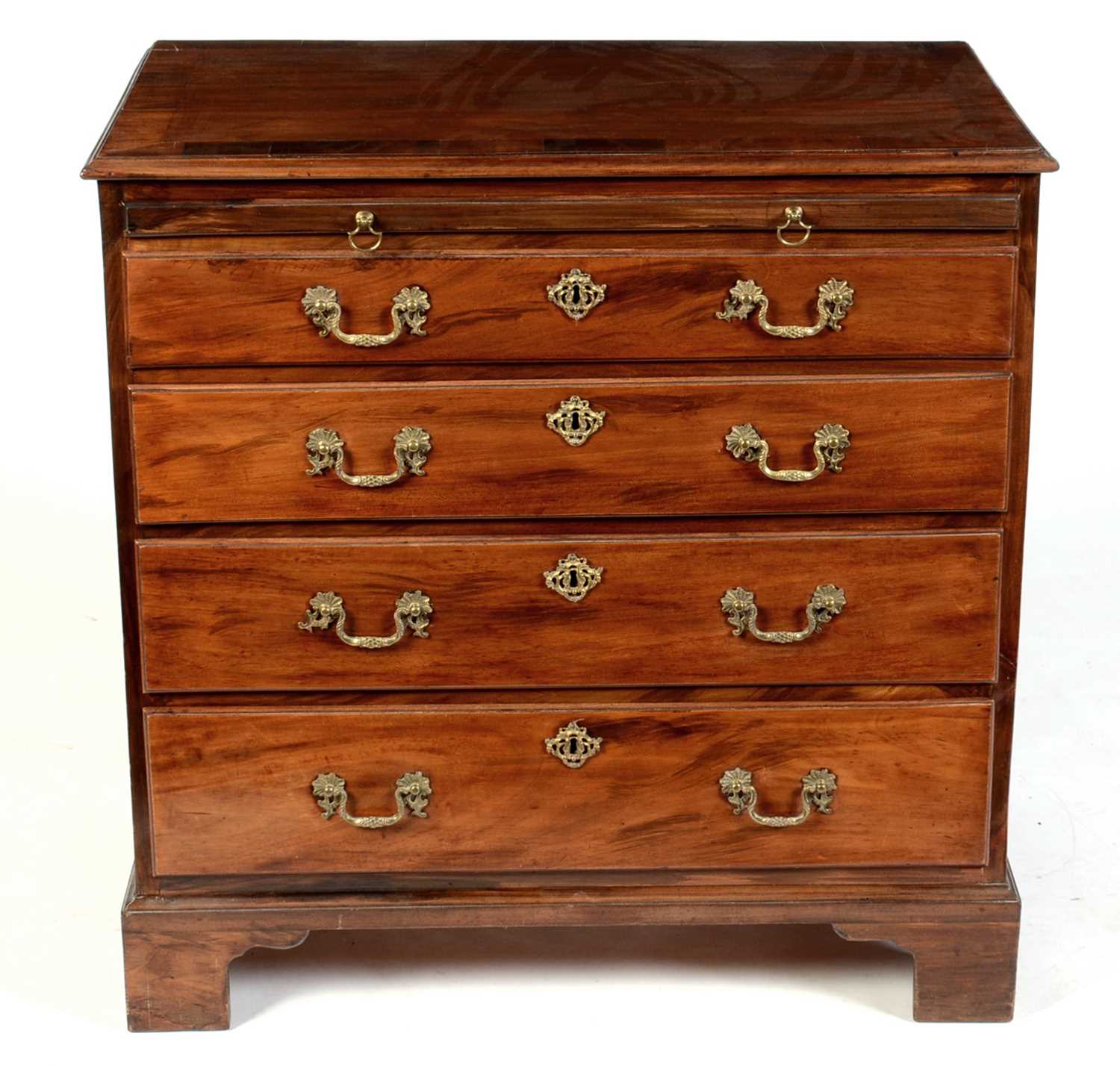 George III mahogany bachelors chest