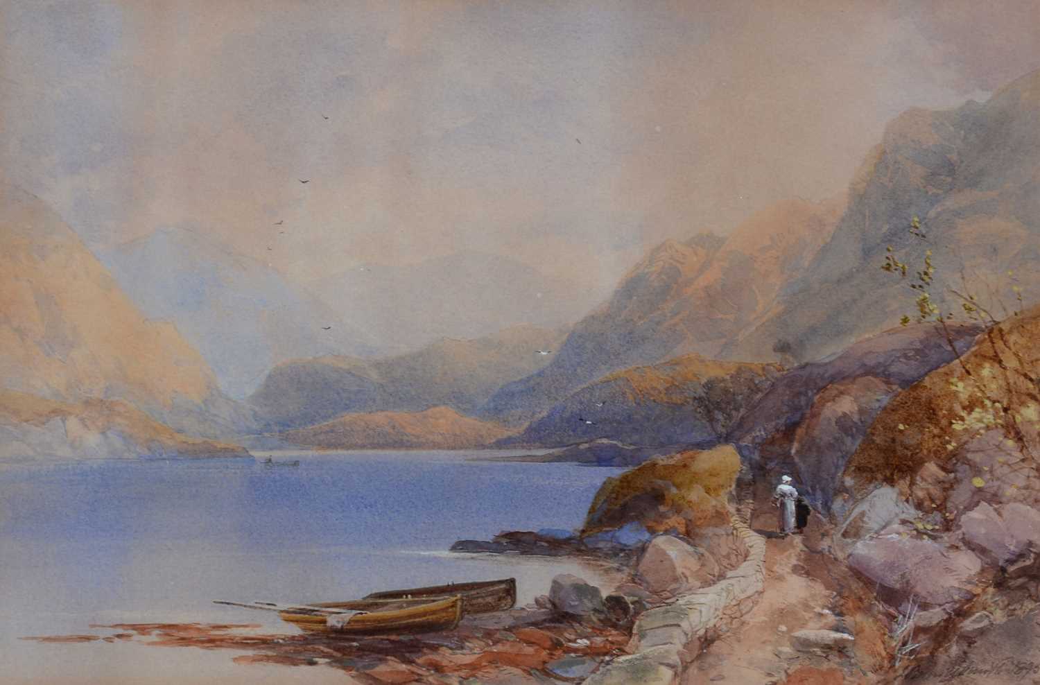 James Burrell Smith - watercolour. - Image 3 of 4