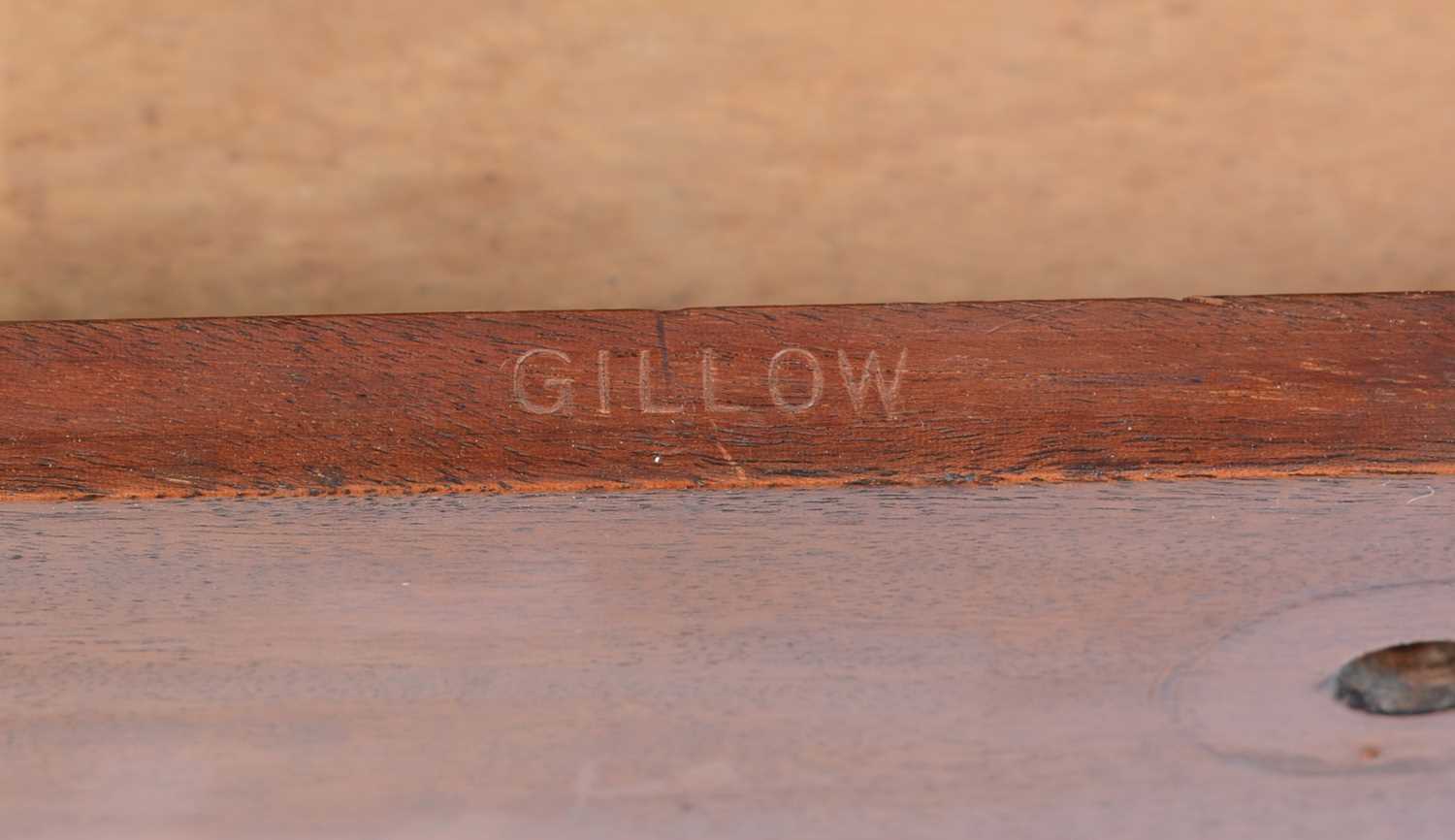 William IV mahogany writing desk stamped Gillow - Image 3 of 11