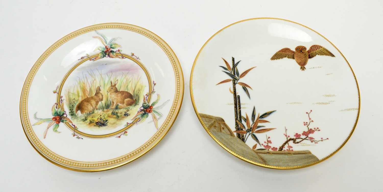 Two Royal Worcester dessert plates - Image 2 of 16