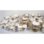 A Royal Albert 'Old Country Roses' tea, coffee and dinner service