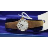 Lady's 9ct gold Tissot wrist watch