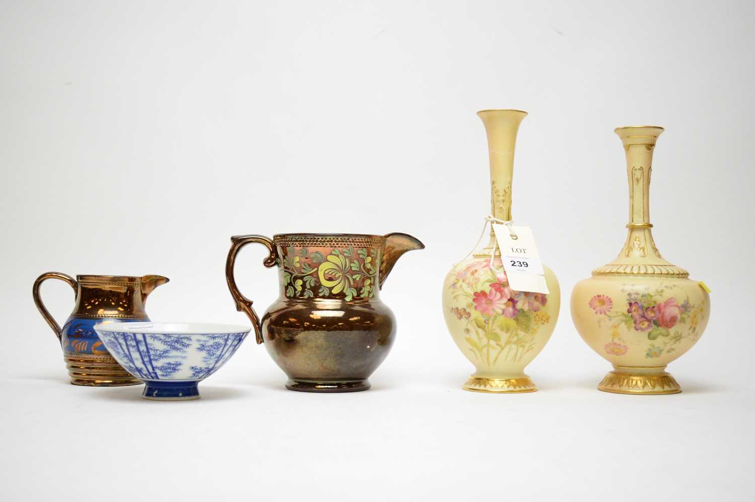 Selection of ceramics including Royal Worcester