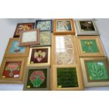 Selection of Arts & Crafts tiles