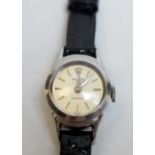 A 1960s lady's Rolex Precision stainless steel cased wristwatch.