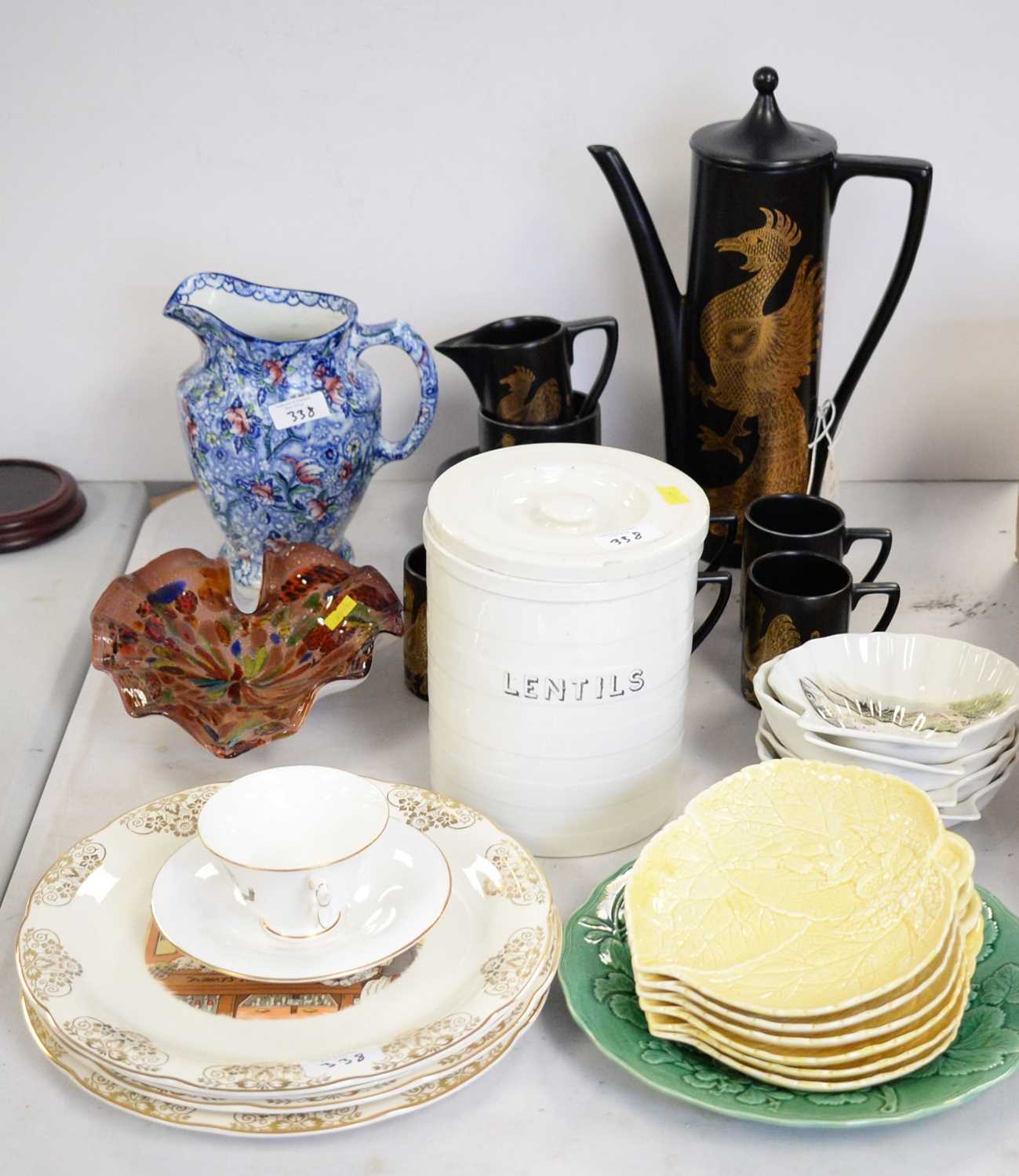 Selection of Portmeirion and other ceramics