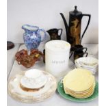 Selection of Portmeirion and other ceramics