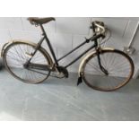 Two vintage pedal bicycles