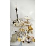 Selection of silver plated wares