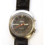A gentleman's Omega Chronostop wristwatch.