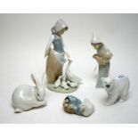 Selection of Lladro figures
