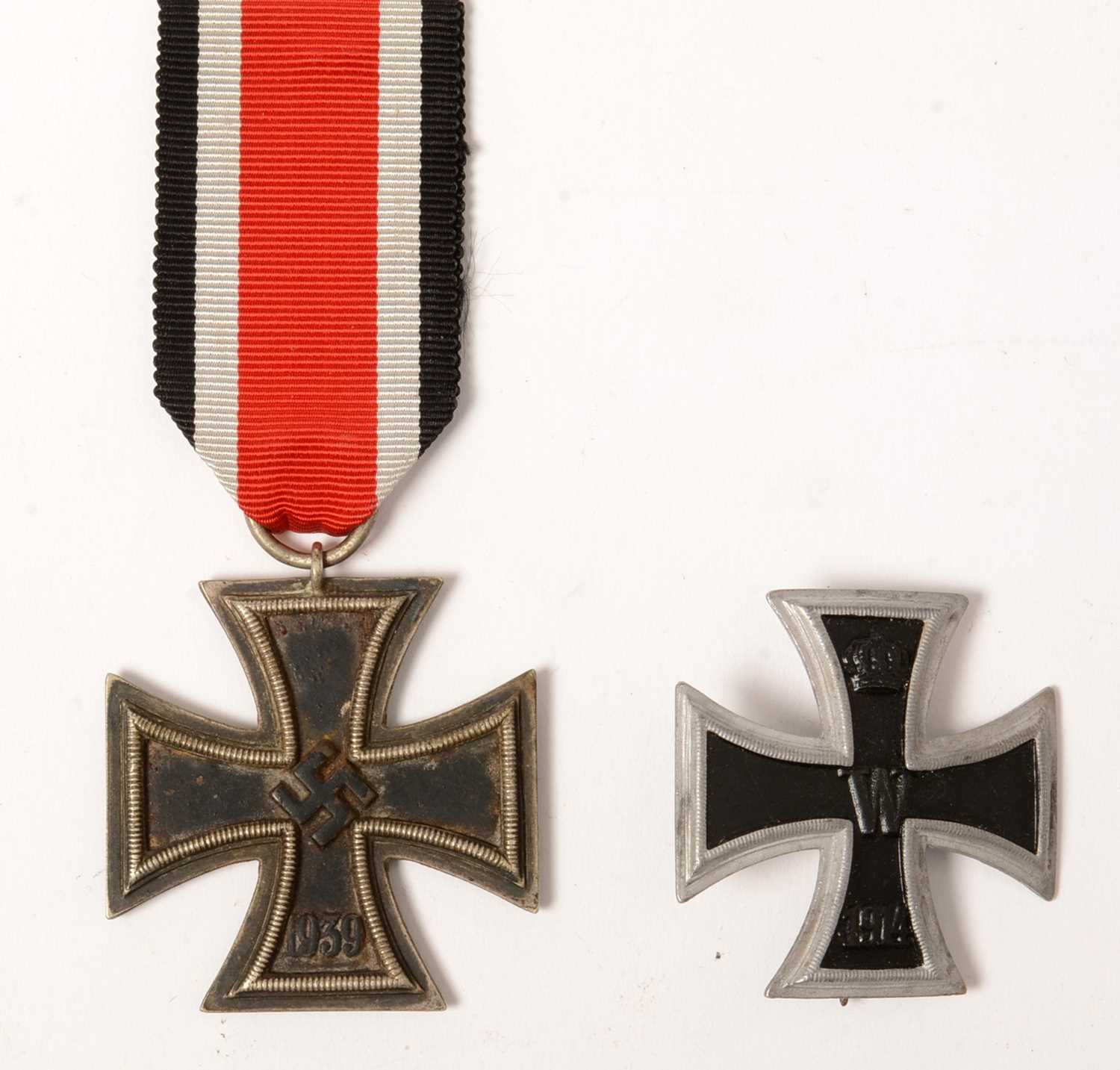 WWI Iron Cross and WWII Iron Cross