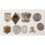 Collection of WWII and later German badges