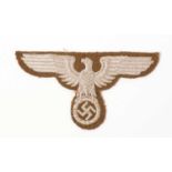 WWII German Eastern People's sleeve eagle