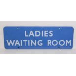British Railways (BR) Scottish Ladies Waiting Room sign,