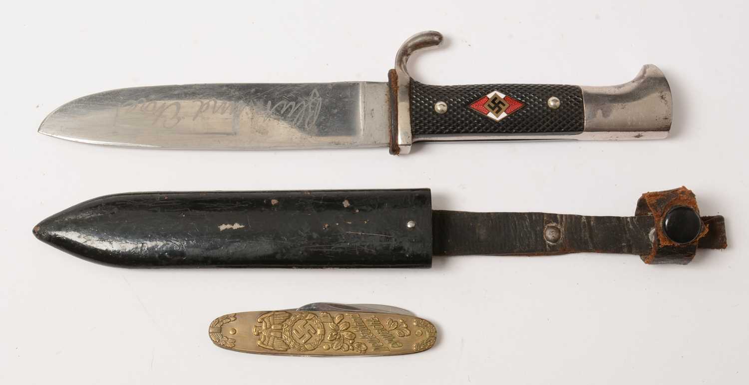 Reproduction Hitler Youth knife and pocket knife - Bild 6 aus 9