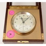 A 20th Century Marine Quartz chronometer by Wempe