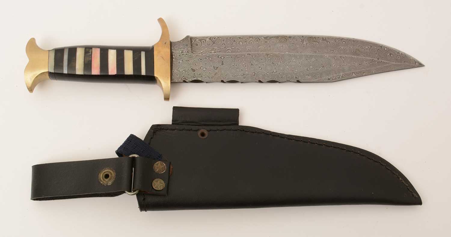 20th Century bowie knife - Bild 2 aus 6